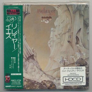 YES (band) RELAYER HDCD Mini LP Japan Import w/ OBI - NEW / MINT!